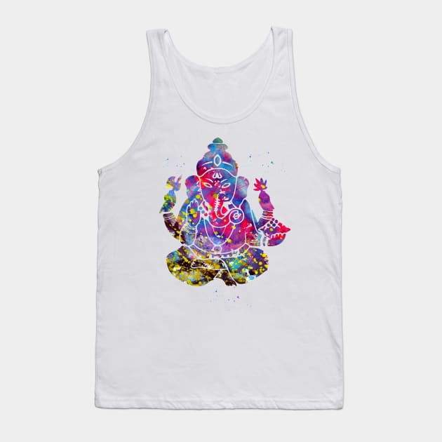 Ganesha Tank Top by erzebeth